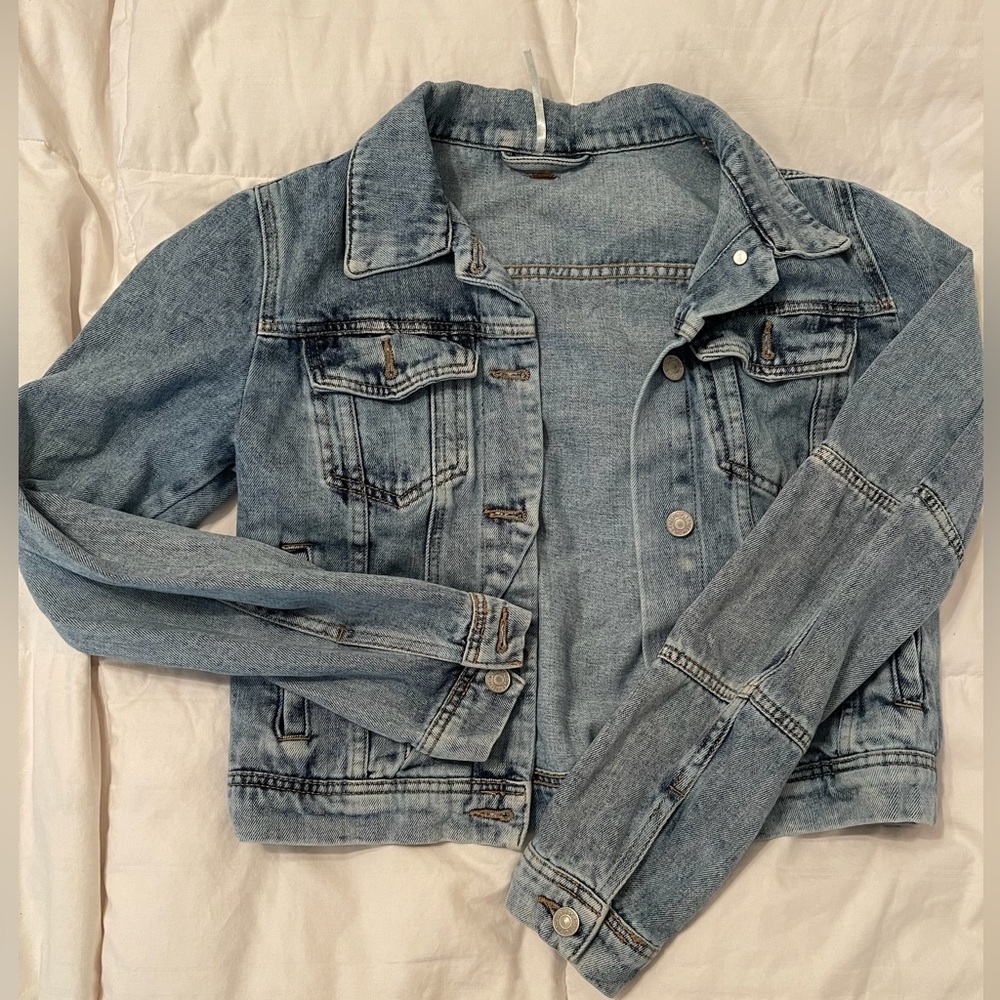 Free People Jean Jacket Small